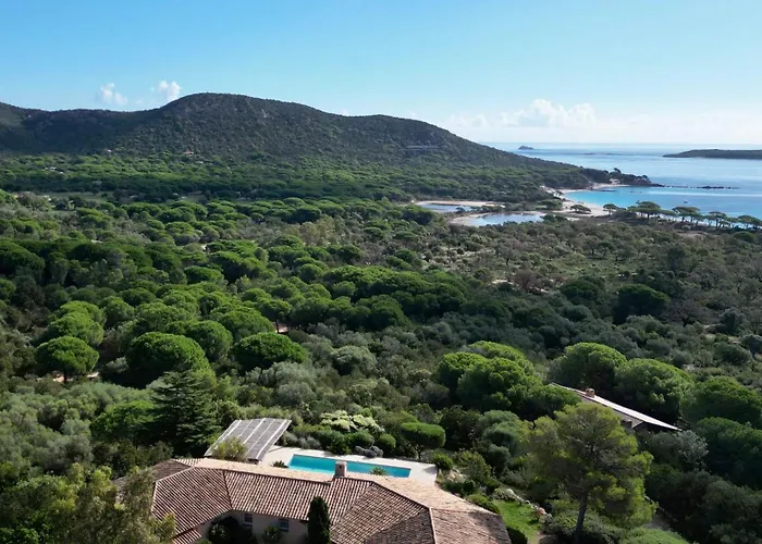 Villa Palombaggia Vue Panoramique 9 Min à Pied Porto Vecchio