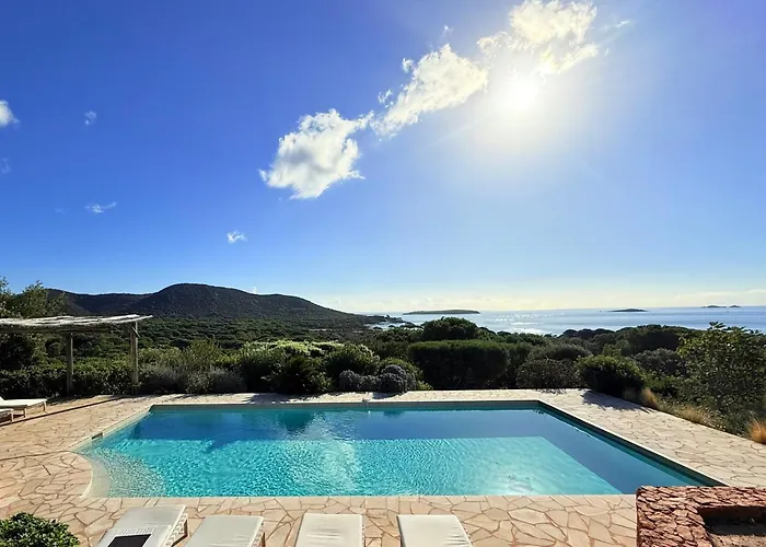 Palombaggia Vue Panoramique 9 Min à Pied Villa Porto Vecchio