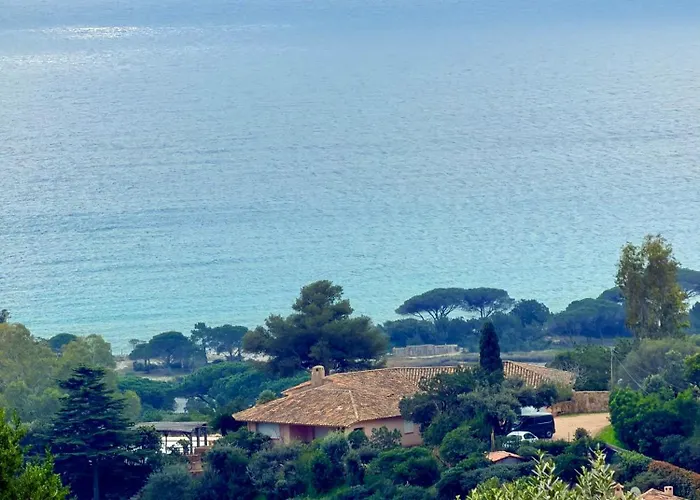 Palombaggia Vue Panoramique 9 Min A Pied Villa